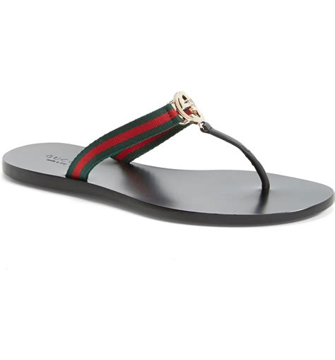 gucci flip flops for women|gucci flip flops women's sale.